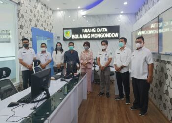 Disambut Marief, DPRD Mitra Kunker di Diskominfo Bolmong