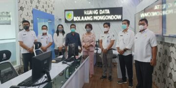 Disambut Marief, DPRD Mitra Kunker di Diskominfo Bolmong