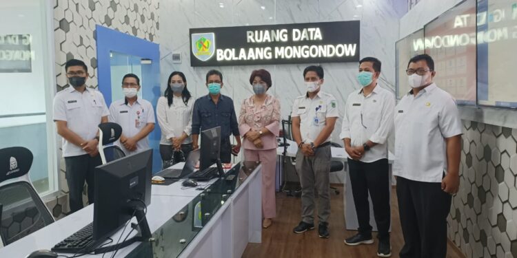 Disambut Marief, DPRD Mitra Kunker di Diskominfo Bolmong