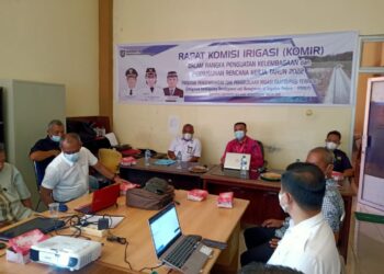 Bappeda Bolmong Gelar Rapat Komisi Irigasi
