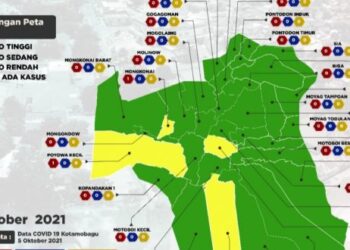 Berikut Perkembangan Kasus Covid di Kotamobagu