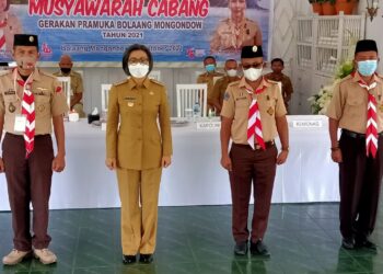 Renti Mokoginta Jabat Ketua Pramuka Bolmong