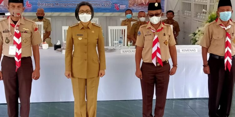 Renti Mokoginta Jabat Ketua Pramuka Bolmong