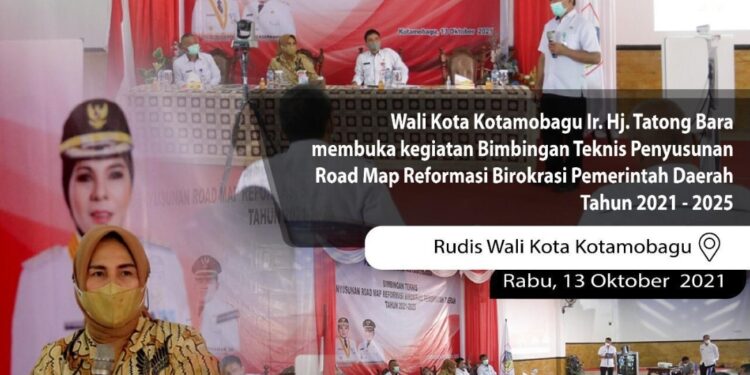 Diikuti Semua OPD, Tatong Buka Bimtek Penyusunan Road Map Reformasi Birokrasi