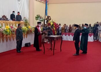 Lewat Paripurna, Sulhan Resmi Jabat Wakil Ketua DPRD Bolmong