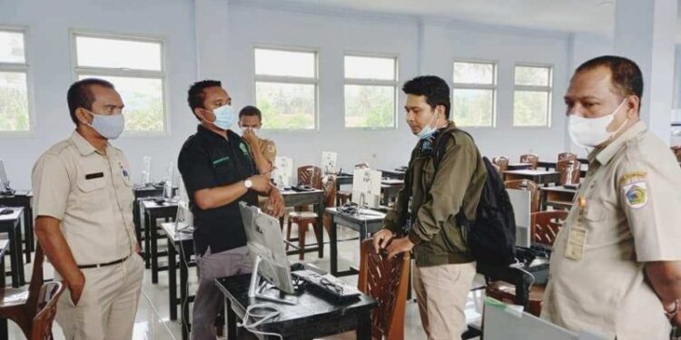 Diskominfo Kotamobagu Support Jaringan Internet Untuk Pelaksanaan SKD CPNS