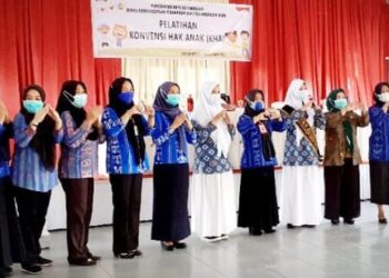 Pemenuhan Hak Anak, DP3A Kotamobagu Gelar Pelatihan KHA