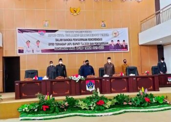 DPRD Boltim Gelar Paripurna LKPJ dan RPJMD