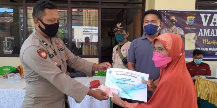 Pemdes Kotsel Salurkan BLT Kepada 100 Warga