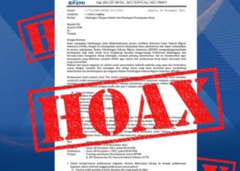 Kabar Undangan Seleksi dan Penempatan BP2MI Ternyata Hoax