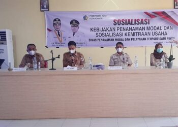 DPMPTSP Sosialisasi Kebijakan Penanaman Modal dan Kemitraan Usaha