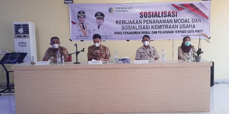 DPMPTSP Sosialisasi Kebijakan Penanaman Modal dan Kemitraan Usaha