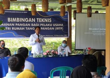 Bupati Boltim Buka Bimtek Keamanan Pangan Bagi Pelaku IRTP