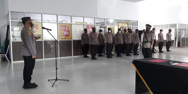 Polres Boltim Gelar Pelantikan Kasat Narkoba