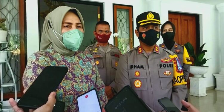 Tatong Bara Terima Kunjungan Perdana Kapolres Kotamobagu