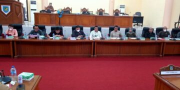 Banggar DPRD dan Tim Anggaran Pemkab Bolmong Rapat Lanjutan KUA-PPAS APBD Bolmong 2022