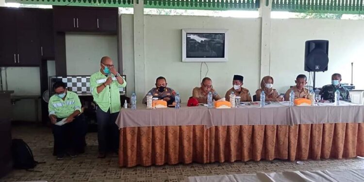 Jajaran PT. JRBM Gelar FDM Bersama Warga Desa Lingkar Tambang