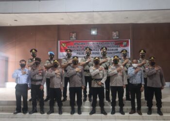Kapolres Bolsel Kukuhkan Sejumlah Pejabat Baru, Berikut Nama dan Jabatannya