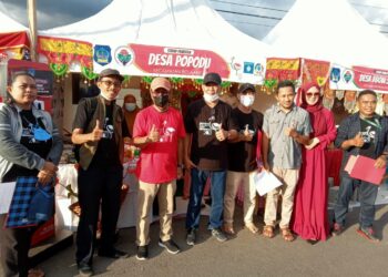 Popodu Peringkat 3 Stand Penampilan Terbaik di Pameran Gebyar Budaya