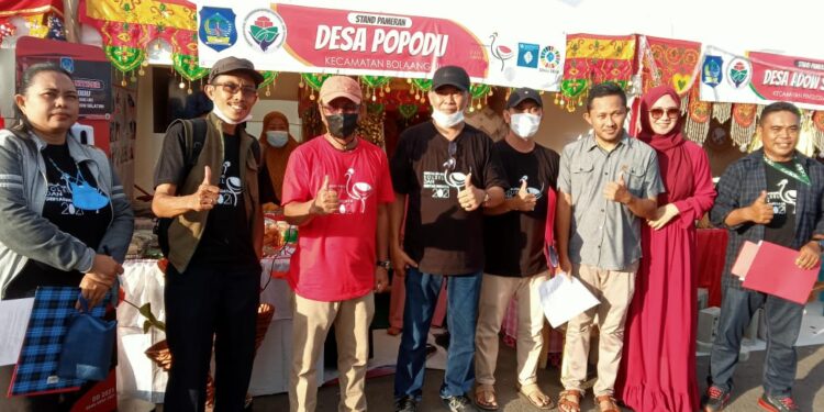 Popodu Peringkat 3 Stand Penampilan Terbaik di Pameran Gebyar Budaya