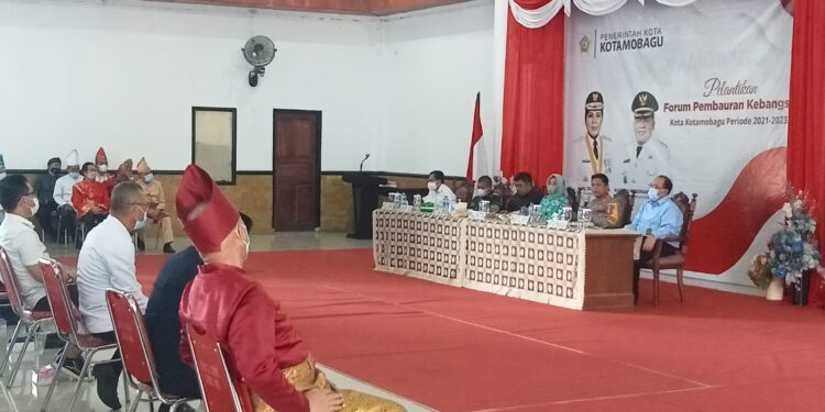 Lantik Jajaran Pengurus FPK, Ini yang Dikatakan Wali Kota Kotamobagu