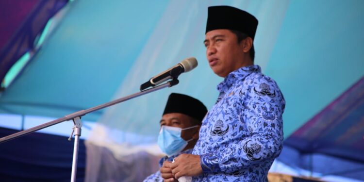 Pemda Boltim Gelar Upacara HUT Korpri Ke-50 Tahun