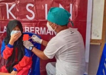 Dinkes Kotamobagu Terus Maksimalkan Vaksinasi Covid-19 Terhadap Pelajar