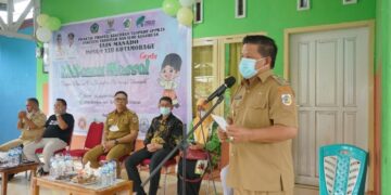 Nayodo Buka Secara Resmi Khitanan Massal di Desa Bungko