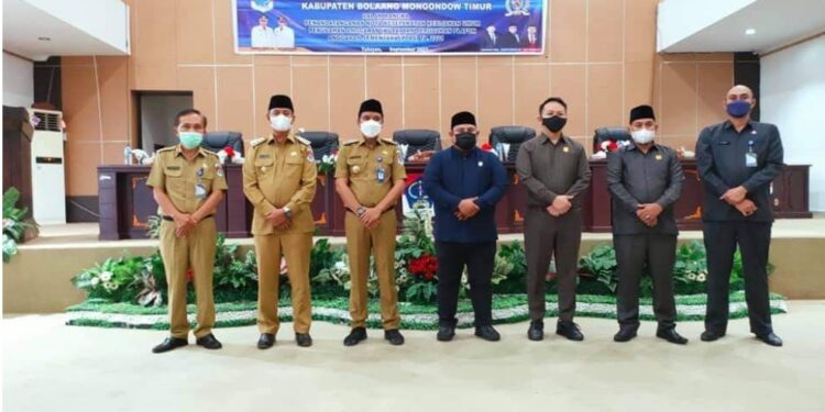 KUPA-PPAS Perubahan APBD Boltim Tahun 2021 Ditandatangani