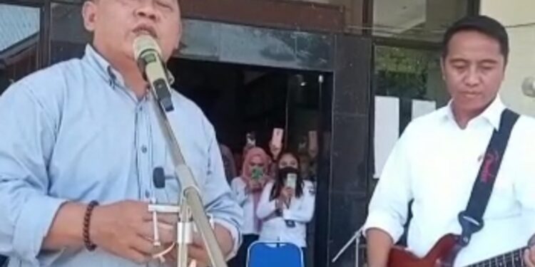 Momentum Hari Pahlawan, Nayodo Silaturahmi Dengan Bupati Boltim