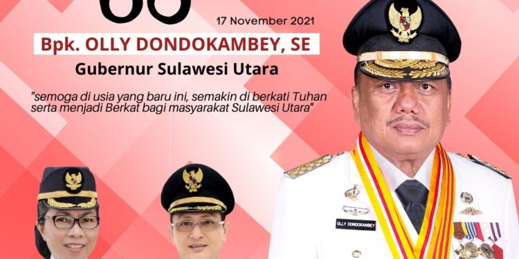 Yasti Ucapkan Doa di Harlah Gubernur Sulawesi Utara ke 60 Tahun