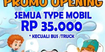 Lagi Promo, Ayo Cuci Kendaraan Anda Disini