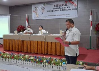 Digelar Selama 3 Hari, DPMPTSP Kotamobagu Gelar Bimtek OSS-RBA