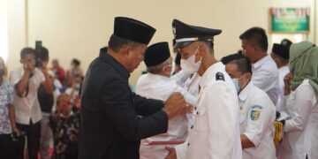 Fenti Pontoh Resmi Jabat Sangadi Biontong Induk