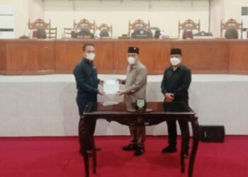 DPRD Bolmong dan Pemkab Bolmong Setujui KUA-PPAS APBD Tahun 2022