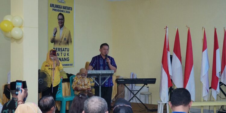 Nayodo Hadiri Dialog Interaktif dan Syukuran HUT Partai Golkar