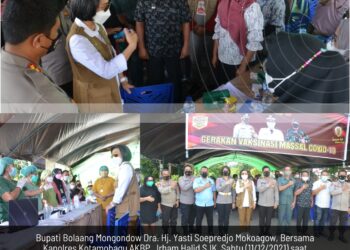 Bupati Yasti Apresiasi Antusias Warga Lakukan Vaksinasi