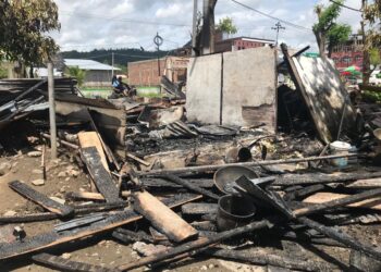 Rumah Warga Kotsel, Ludes Dilalap Api