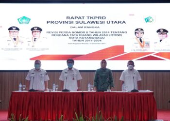 Tatong Bara Hadiri Rapat TKPRD Provinsi Sulut