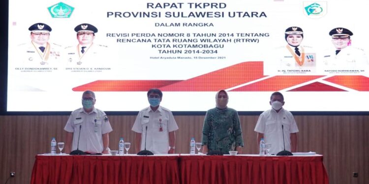 Tatong Bara Hadiri Rapat TKPRD Provinsi Sulut