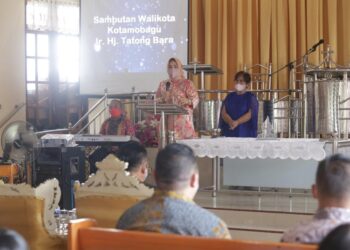 Wali Kota Tatong Bara Hadiri Ibadah Kebaktian Sabat GMAHK Tumobui