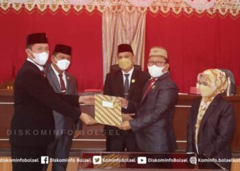 APBD Bolsel Tahun 2022 Turun Rp 77 Miliar, Ini Tanggapan DPRD Bolsel