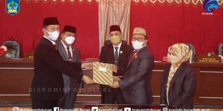 APBD Bolsel Tahun 2022 Turun Rp 77 Miliar, Ini Tanggapan DPRD Bolsel