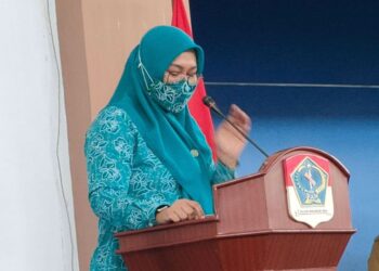 TP-PKK Boltim Gelar Rakor Tahun 2021