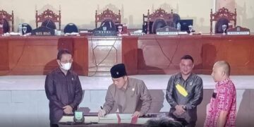 Ranperda Tentang APBD 2022 dan BMD Ditetapkan