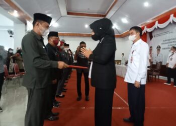 Ini 15 Penjabat Sangadi yang Dilantik Wali Kota Kotamobagu