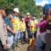 Bupati Yasti Tinjau Lokasi Longsor Komangaan