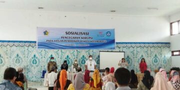 Rafika Bora Buka Sosialisasi Pencegahan Korupsi pada Satuan Pendidikan