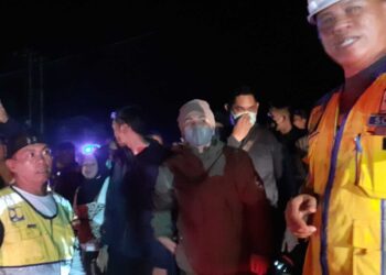 Gerak Cepat, Wali Kota Kotamobagu Tinjau Langsung Bencana Tanah Longsor