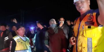 Gerak Cepat, Wali Kota Kotamobagu Tinjau Langsung Bencana Tanah Longsor